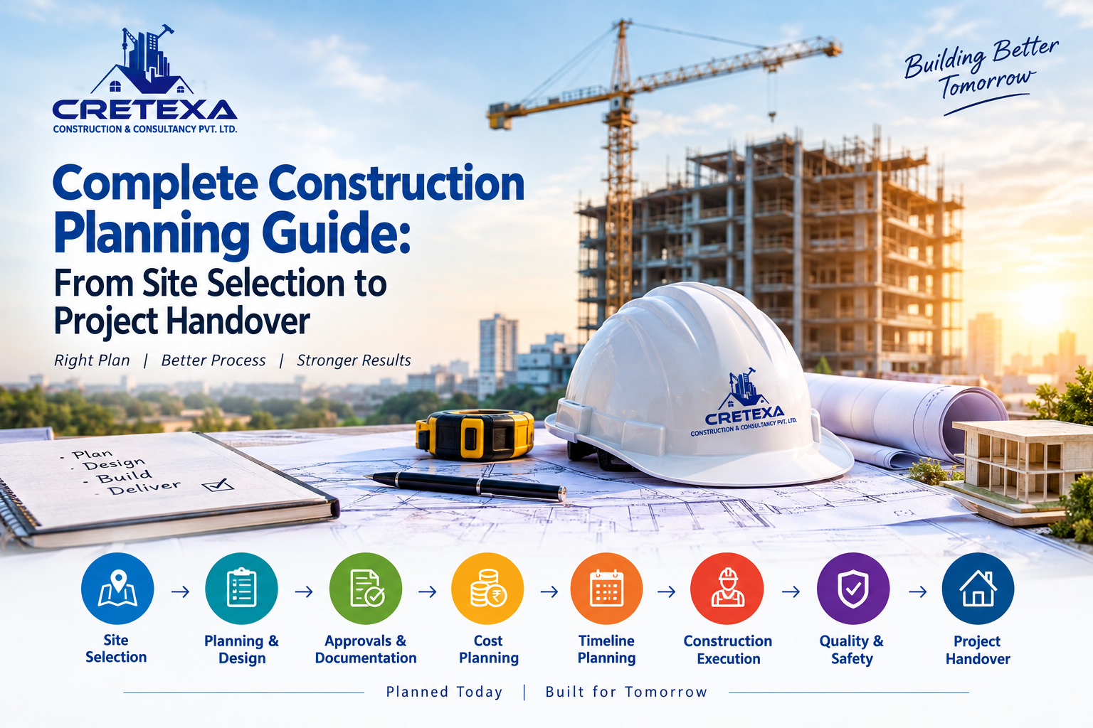 Complete Construction Planning Guide: From Site Selection to Project Handover